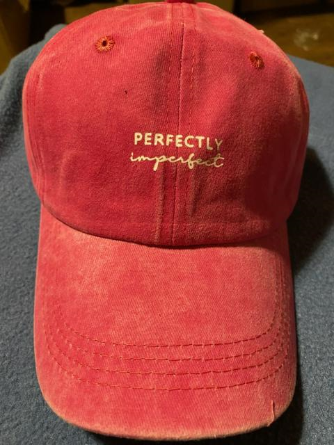 Baseball Style Caps - " Perfectly Imperfect "
